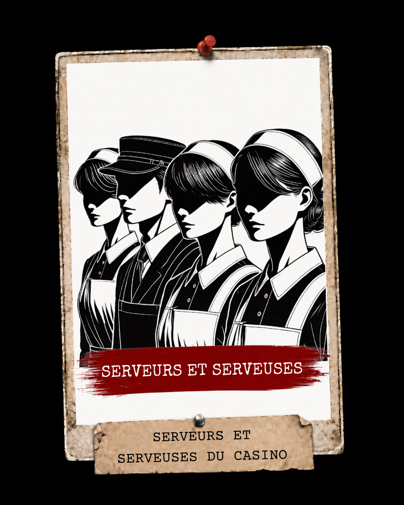 les serveurs et serveuses
